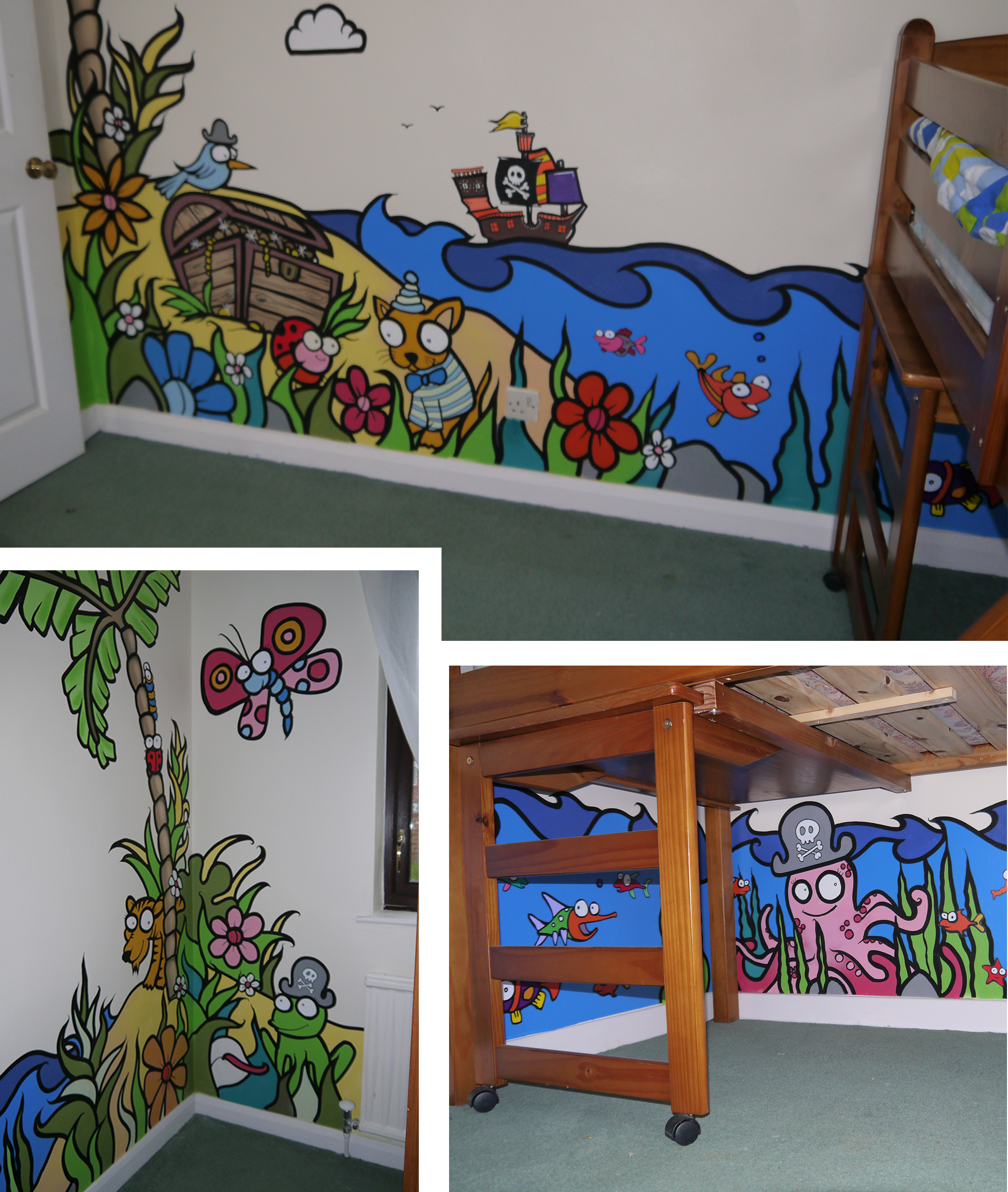 mural kids bedroom